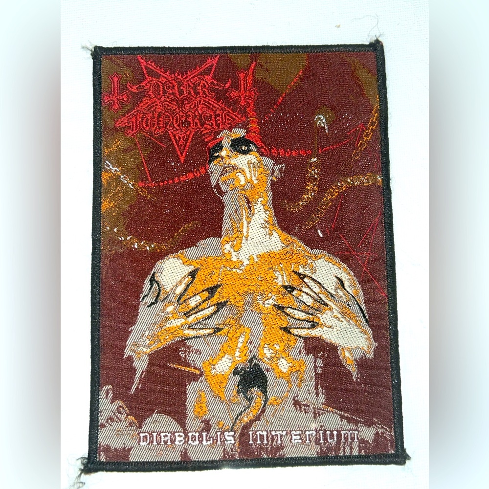 Vintage Dark Funeral - Diabolis Interium - Original Woven Patch